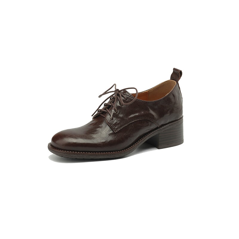 dwarves3438-6 Oxfords &amp; Tie 5 Brown