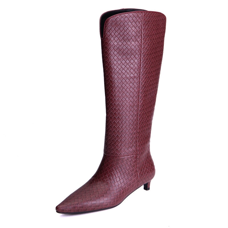 dwarves3441-2 Boots 5 Red
