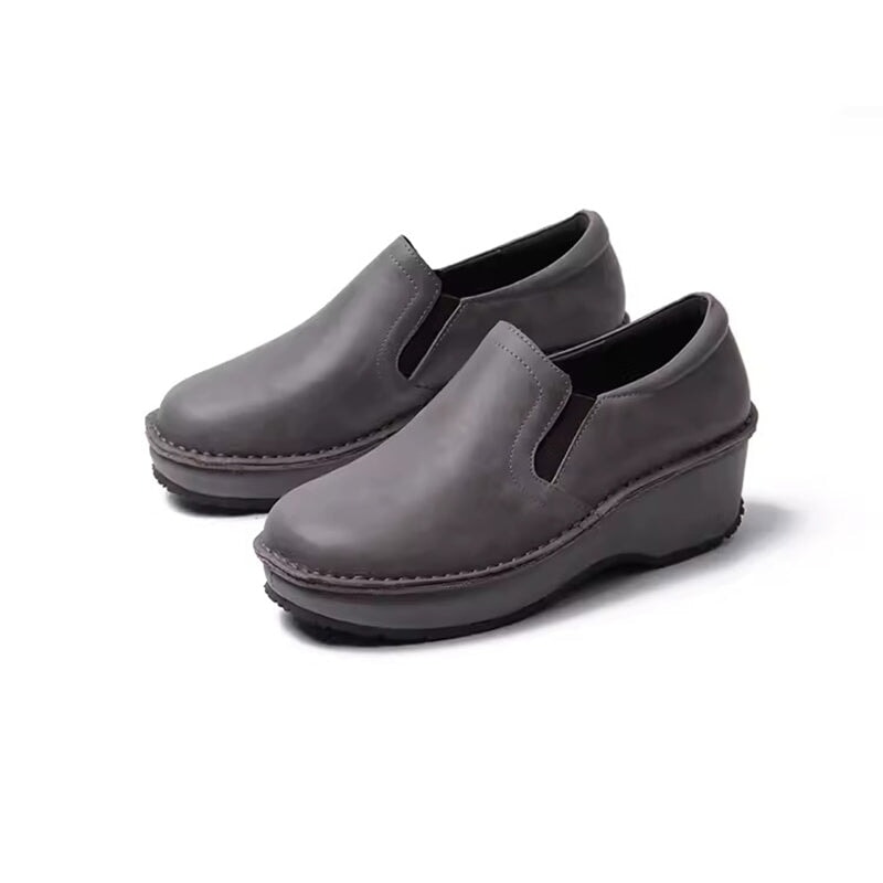 dwarves345-14 loafers 5.5 Gray