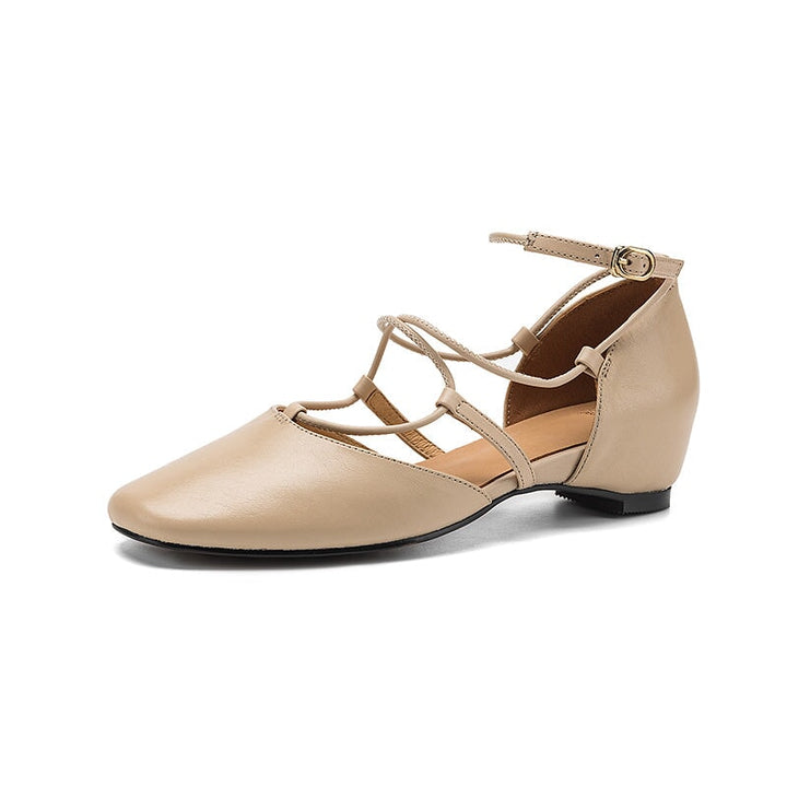 dwarves3453-1 Sandals 5 Apricot