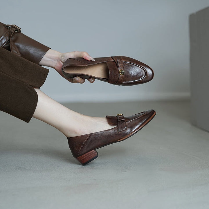 dwarves3454-3 Loafers 5 Brown