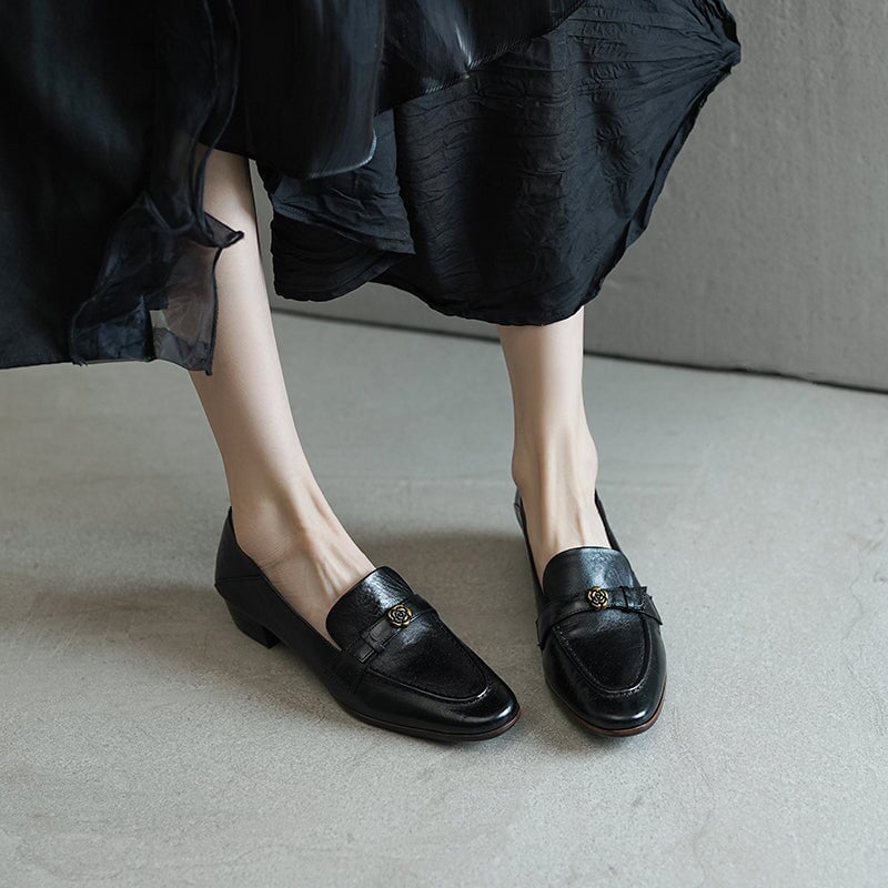 dwarves3454-4 Loafers 5 Black