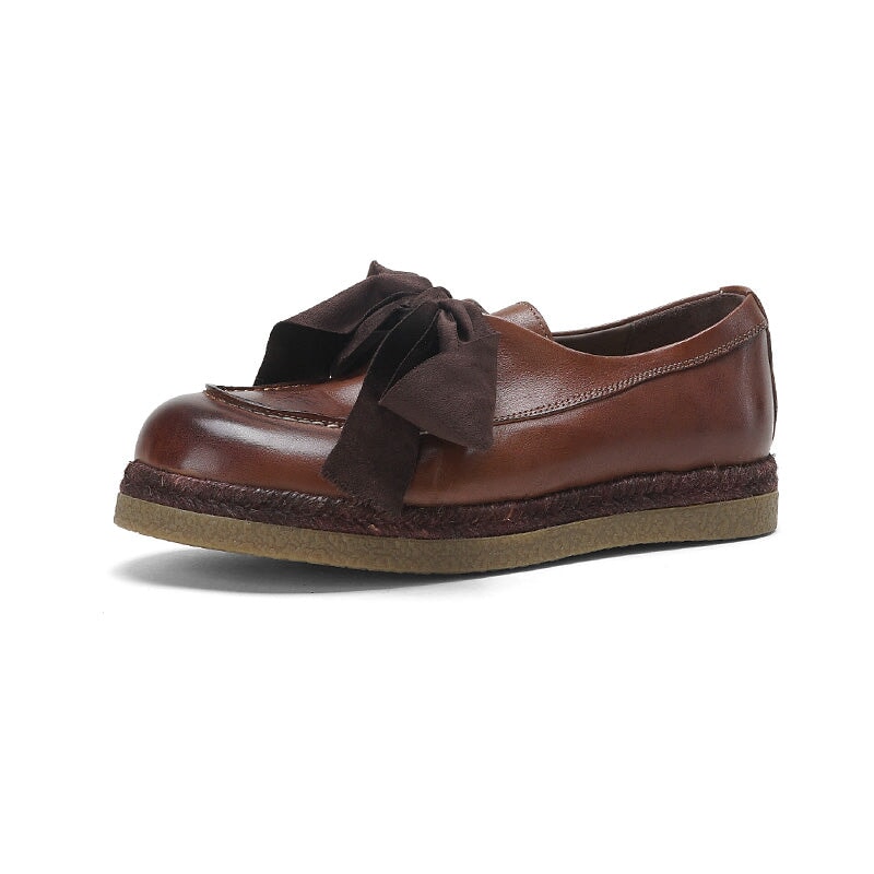 dwarves3459-2 Oxfords &amp; Tie 5 Brown