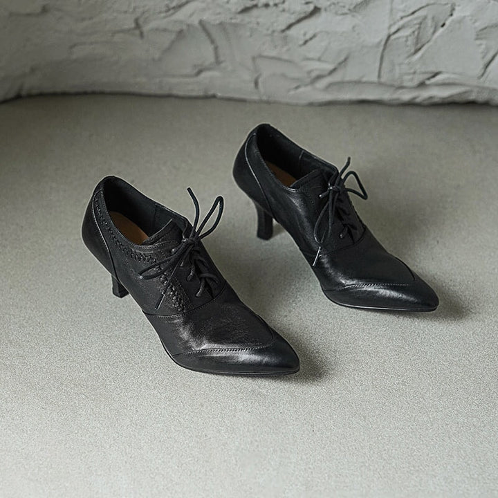 dwarves3462-2 Oxfords &amp; Tie 5 Black