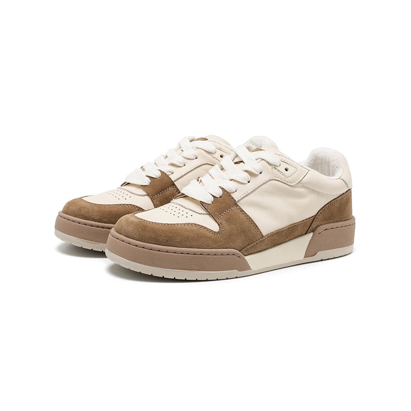 dwarves3480-4 Sneakers 5.5 Khaki and Beige Apricot