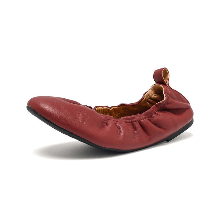 dwarves3482-4 Flats 5 Wine Red