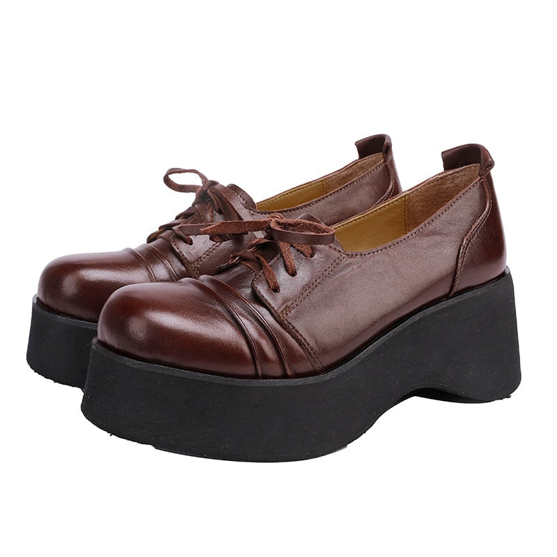 dwarves3488-1 Oxfords &amp; Tie 5 Coffee