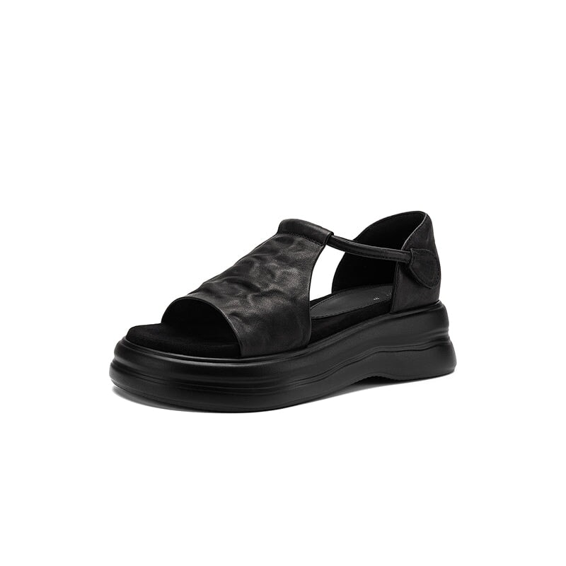 dwarves3491-1 Sandals 5.5 Black