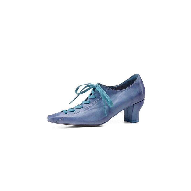 dwarves3493-1 Oxfords &amp; Tie 5 Blue