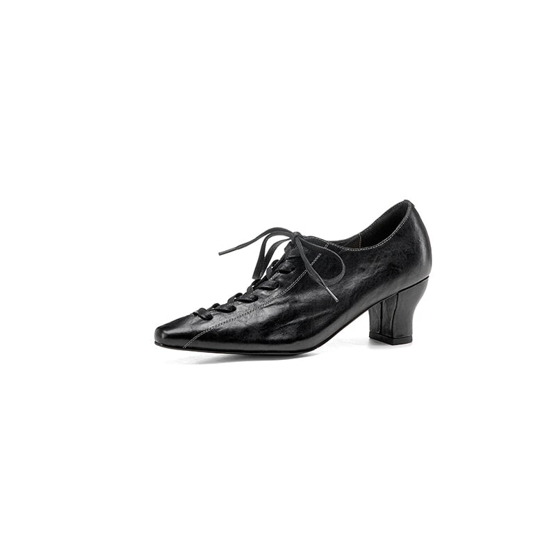 dwarves3493-3 Oxfords &amp; Tie 5 Black