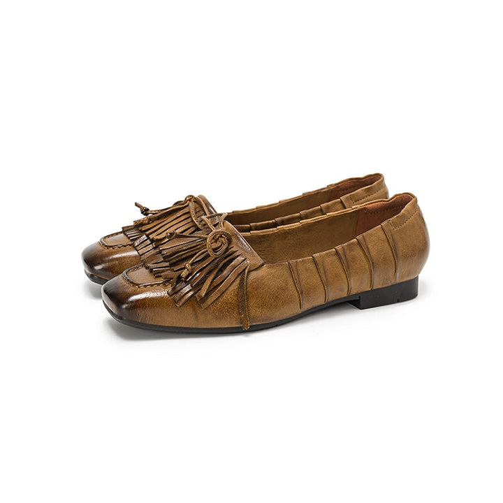 dwarves3501-3 Loafers 5.5 Khaki