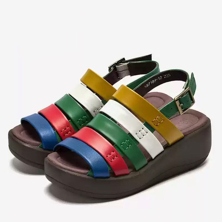 dwarves3508-2 Sandals 5 Green 2