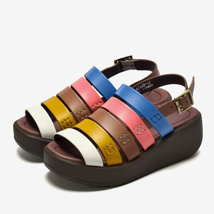 dwarves3508-3 Sandals 5 Khaki