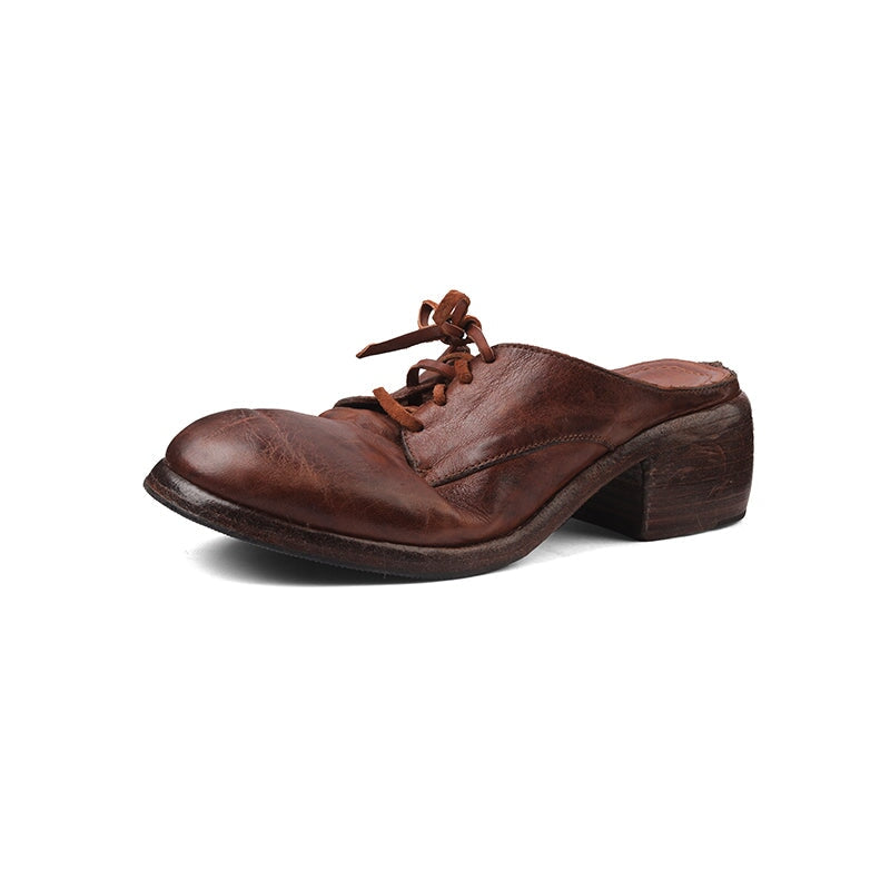 dwarves3511-1 Slippers 5 Red Brown