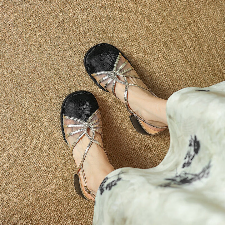 dwarves3521-1 Sandals 5 Black