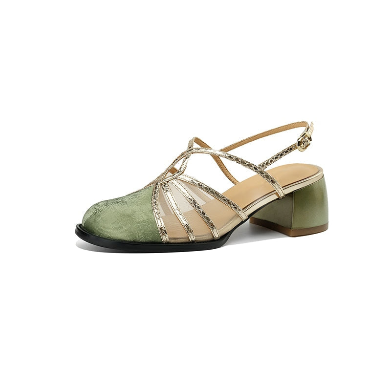 dwarves3521-3 Sandals 5 Green