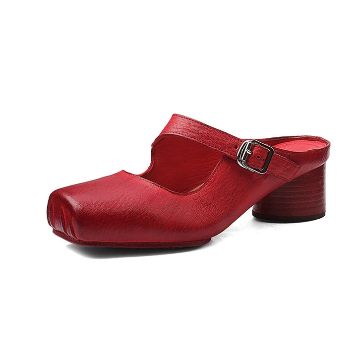 dwarves3529-2 Slippers 5 Cherry Red
