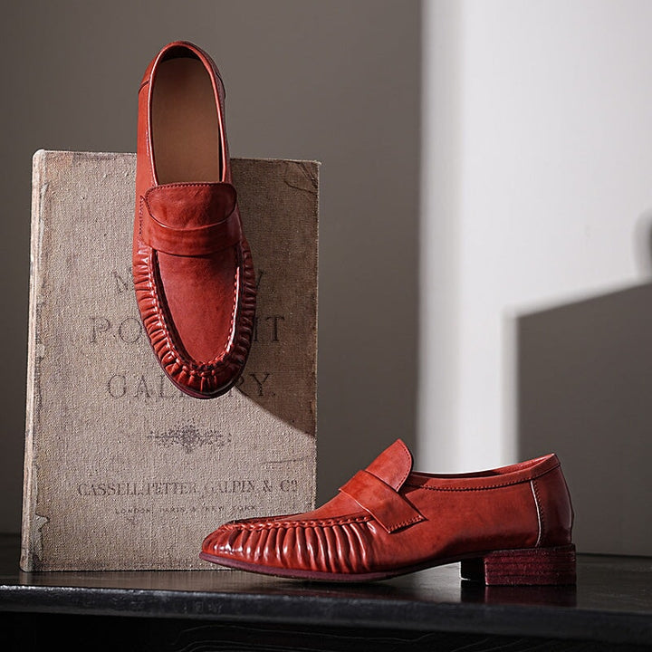 dwarves3530-3 Loafers 5 Red