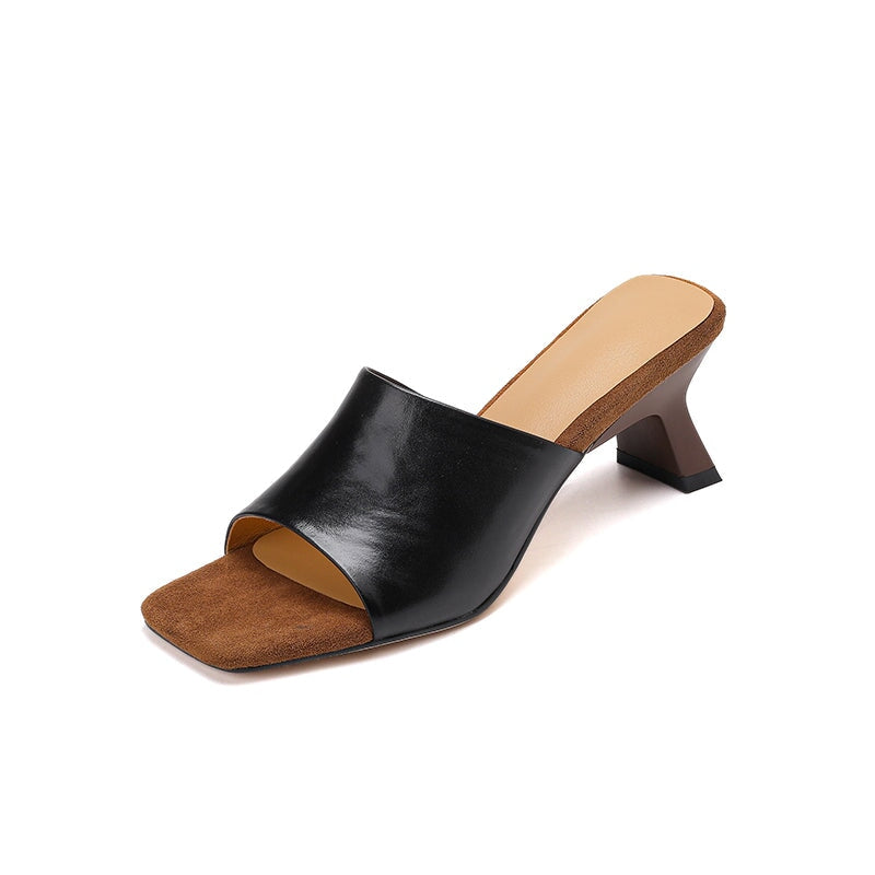 dwarves3532-1 Slippers 5 Black
