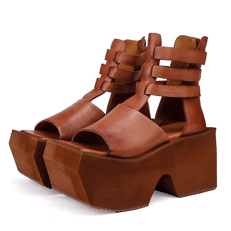 dwarves3538-1 Sandals 5 Brown