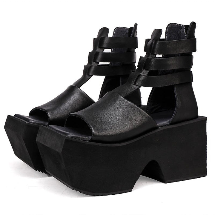 dwarves3538-2 Sandals 5 Black