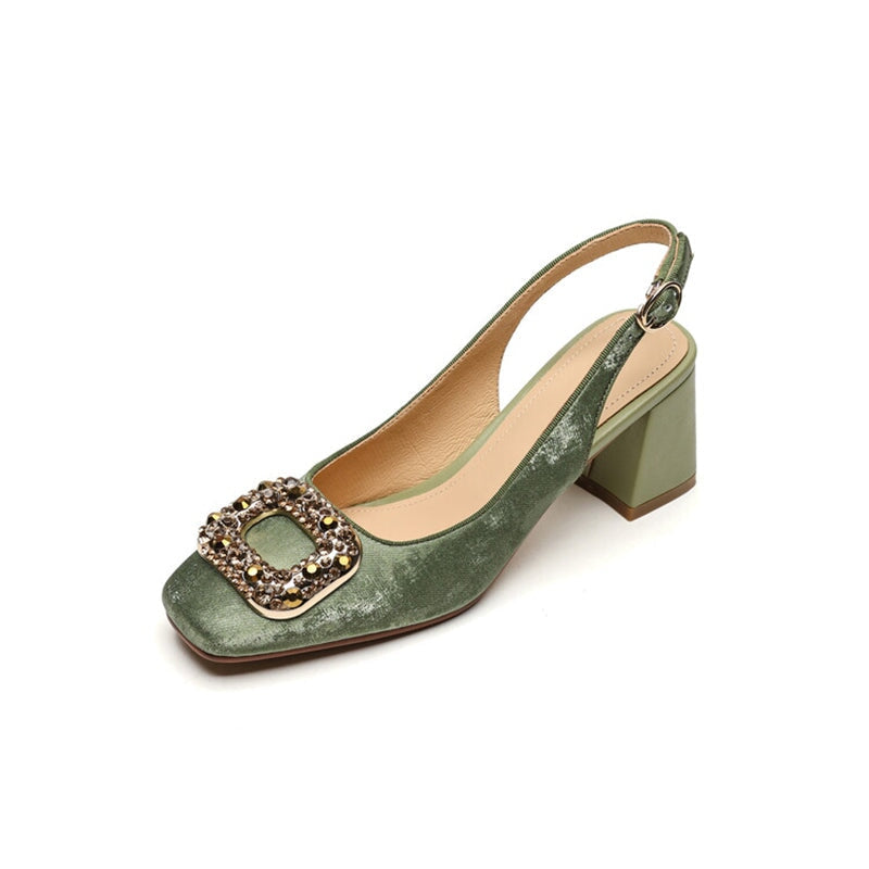 dwarves3541-2 Pumps 4.5 Green
