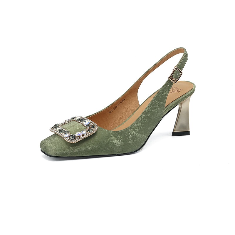dwarves3541-2 Pumps 5 Green