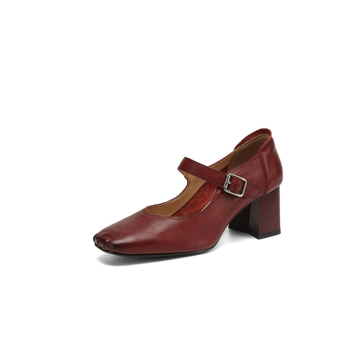 dwarves3545-1 Mary Jane 4.5 Red