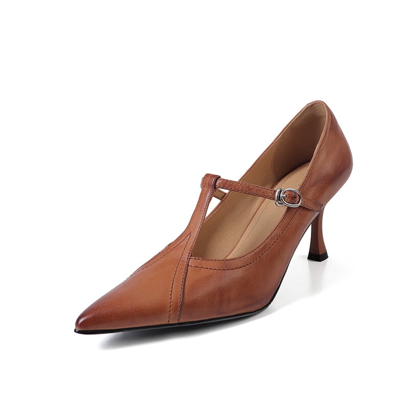 dwarves3546-1 Pumps 4.5 Brown