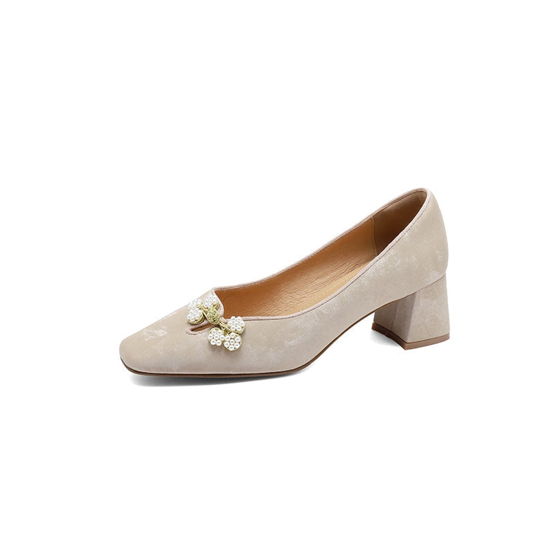 dwarves3552-1 Pumps 5 Apricot