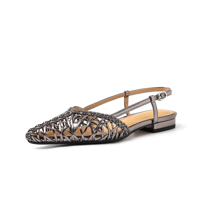 dwarves3559-4 Sandals 5 Gunmetal
