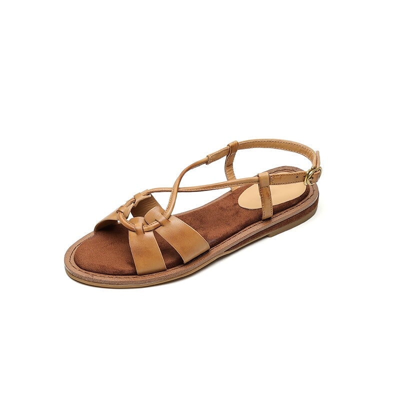 dwarves3562-1 Sandals 5 Apricot