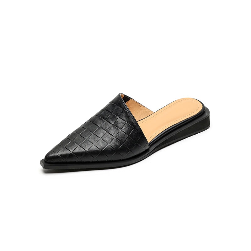 dwarves3569-1 Slippers 4.5 Black