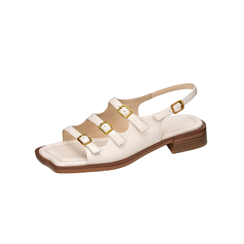 dwarves3574-2 Sandals 5 Beige