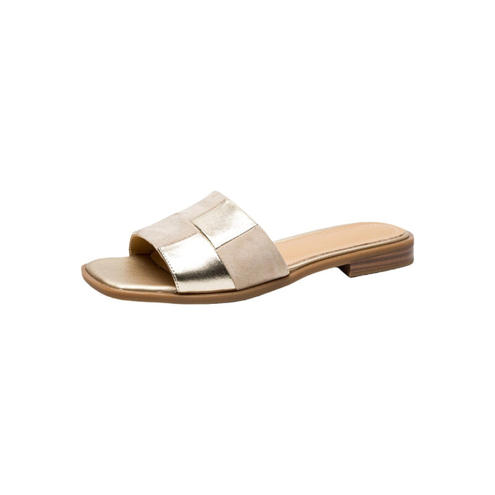 dwarves3578-2 Slippers 4.5 Apricot