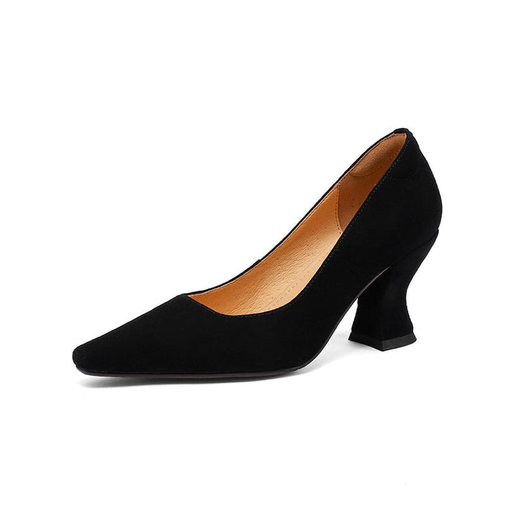 dwarves3587-1 Pumps 5 Suede Black