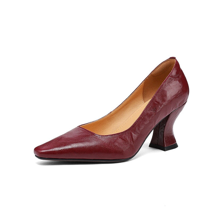 dwarves3587-2 Pumps 5 Wine Red