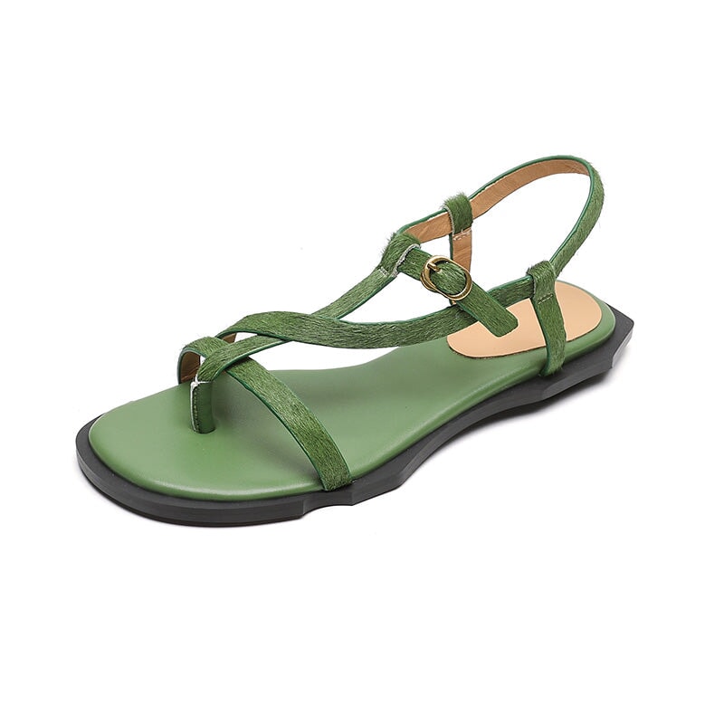 dwarves3589-2 Sandals 5 Green