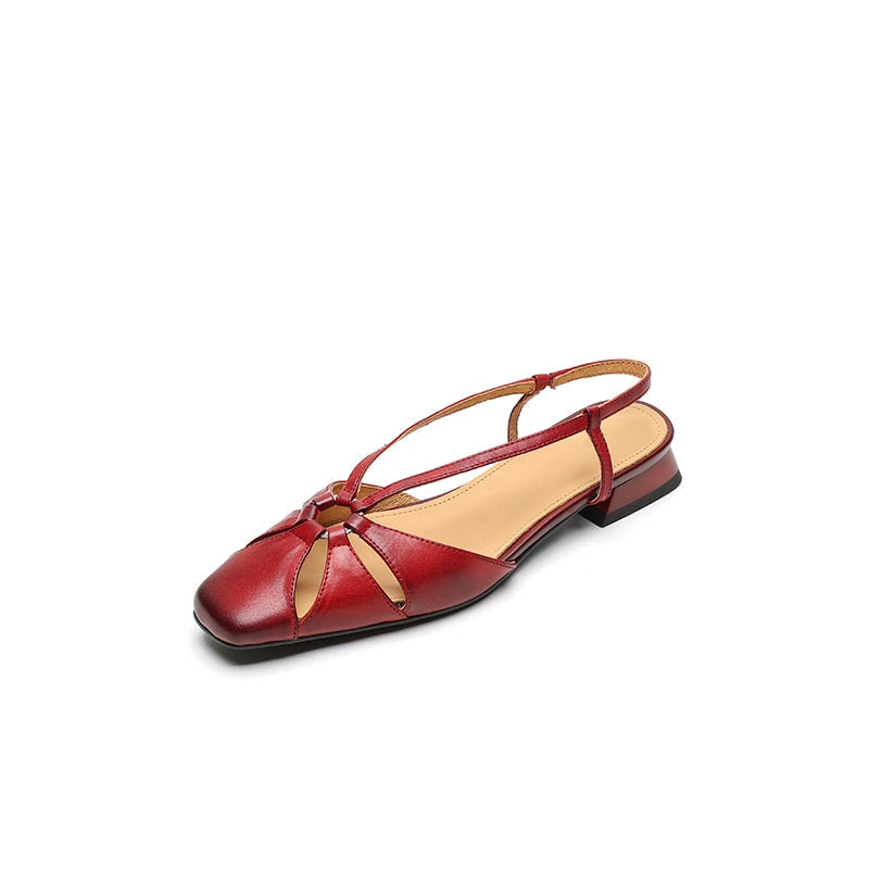 dwarves3608-1 Sandals 4.5 Wine Red