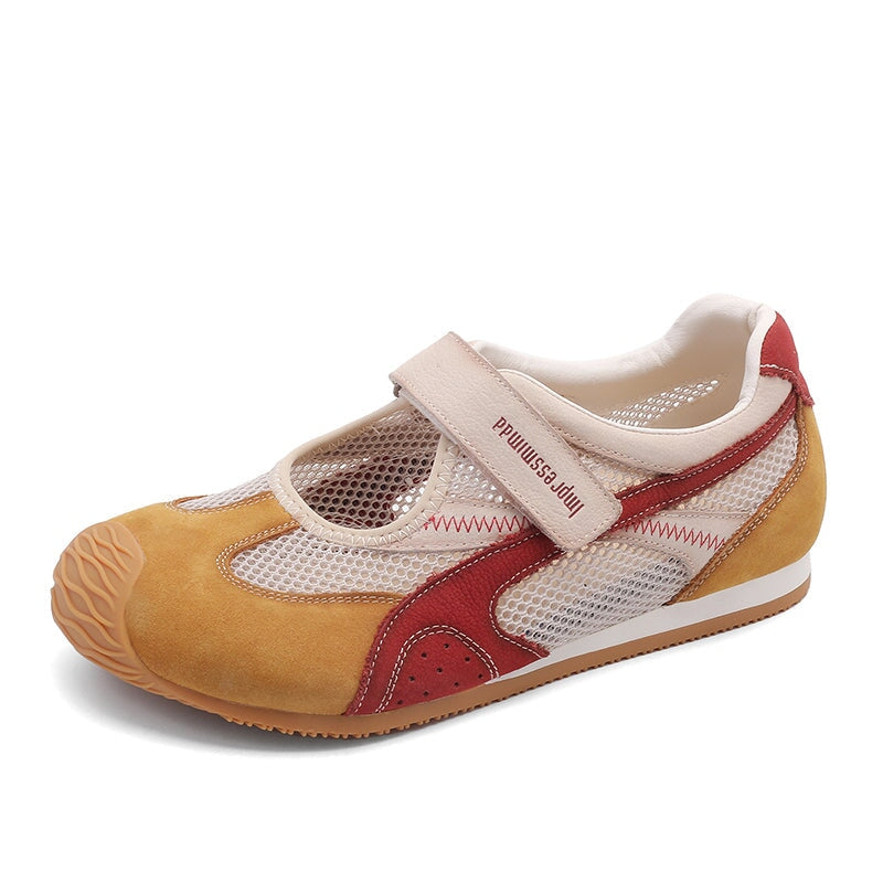 dwarves3611-2 Sneakers 5.5 Camel and Red