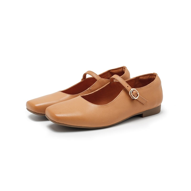 dwarves3635-2 Mary Jane 5.5 Light Brown