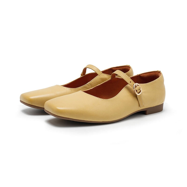 dwarves3635-3 Mary Jane 5.5 Light Yellow