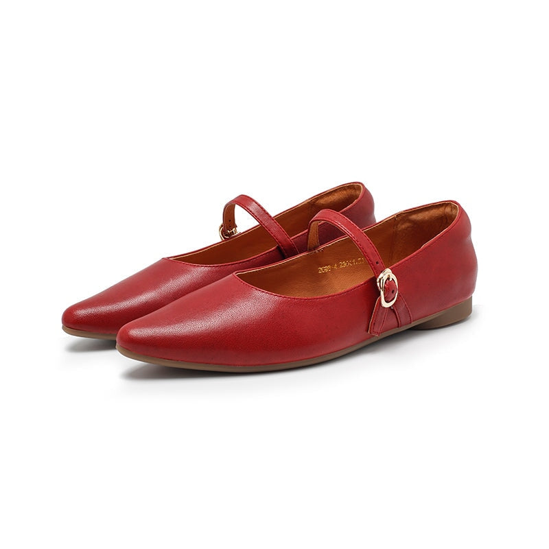 dwarves3640-4 Mary Jane 5.5 Red