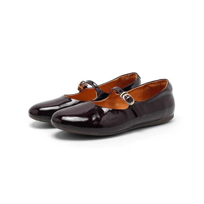 dwarves3642-2 Mary Jane 5.5 Wine Red