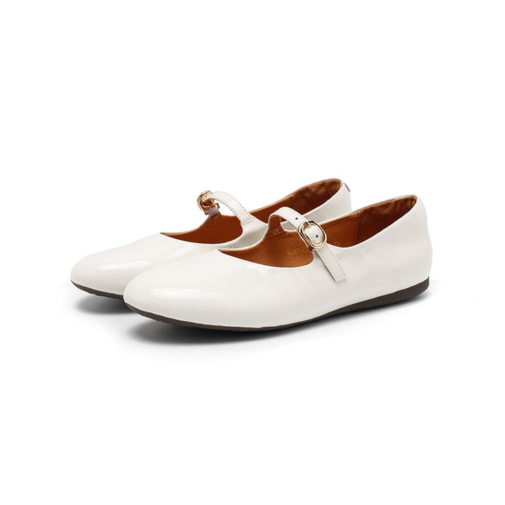 dwarves3642-5 Mary Jane 5.5 Beige