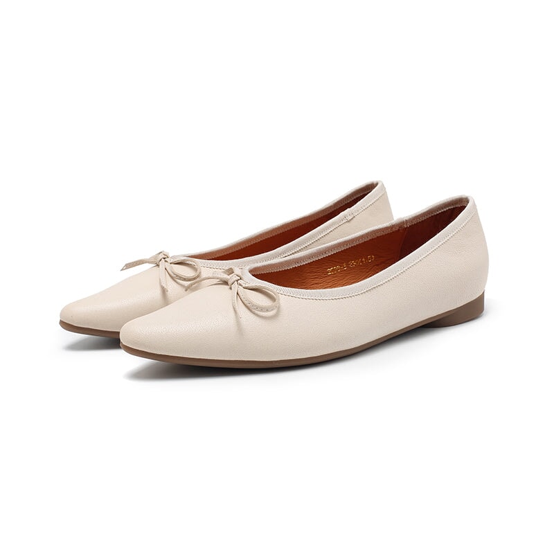 dwarves3645-3 Flats 5.5 Beige