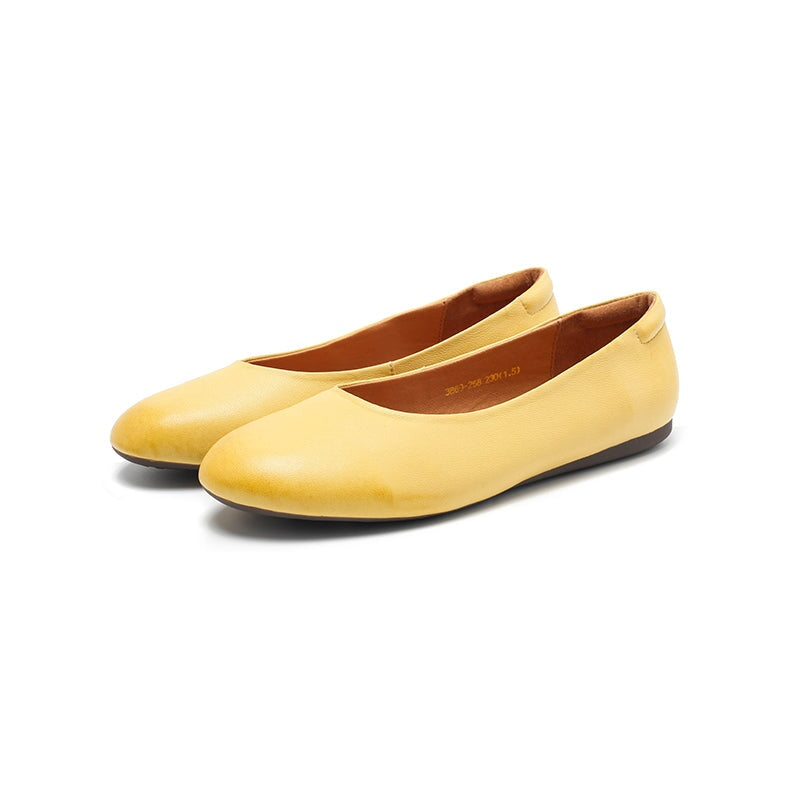 dwarves3647-4 Flats 5.5 Yellow