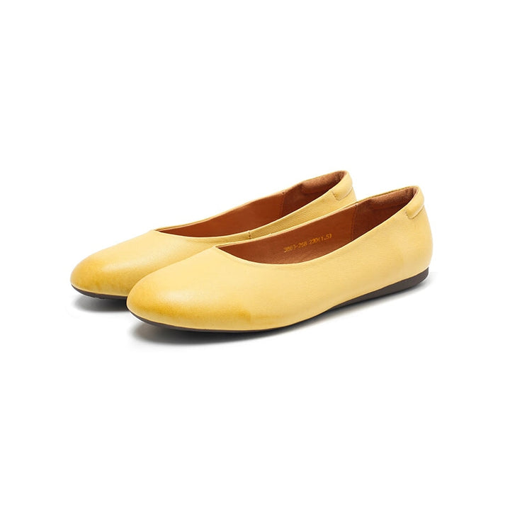 dwarves3647-4 Flats 5.5 Yellow