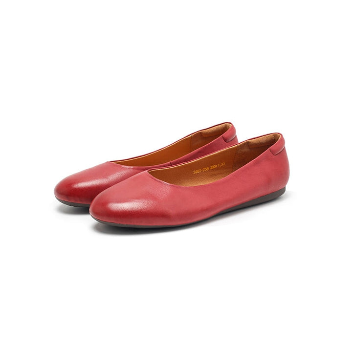 dwarves3647-5 Flats 5.5 Red