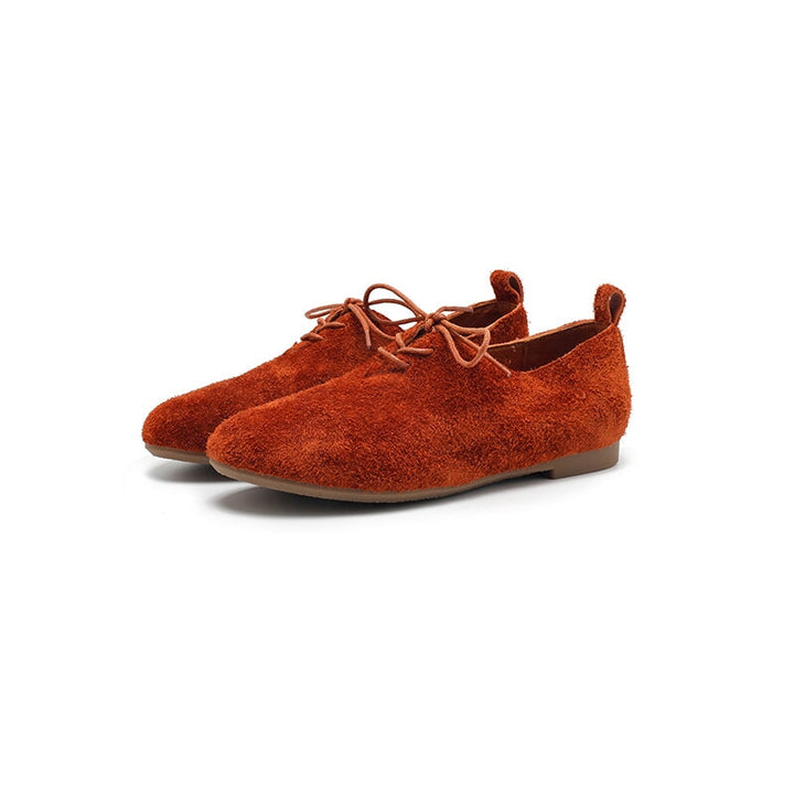 dwarves3651-5 Flats 5.5 Red Brown